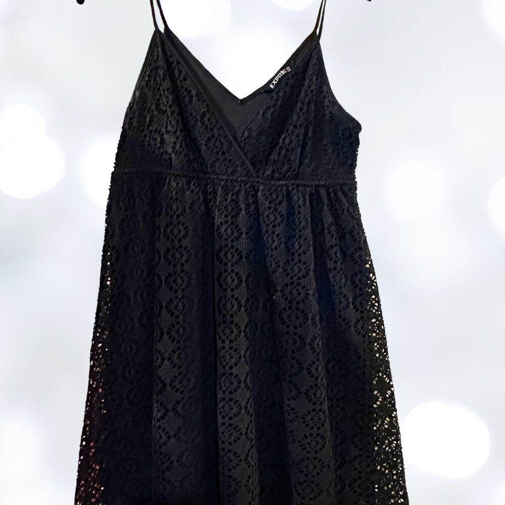 Black Express Lace Dress
